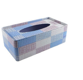 Chine boîte de bidon en métal de vacances d'épaisseur de 0.23mm, boîte adaptée aux besoins du client de bidon de tissu de couleur fournisseur