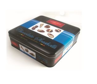 Chine Boîte matérielle réutilisée de bidon de sucrerie de boîte de bidon de chocolat de cadeau de Valentine/biscuit de rectangle fournisseur