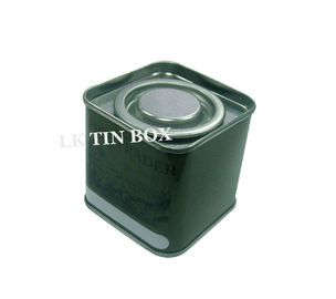 Chine GV LFGB de FDA de stockage de boîte métallique d'épice/thé de boîte de bidon de place en métal de 55mm fournisseur