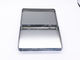 boîte rectangulaire de relief par 3d de bidon en métal avec le couvercle articulé, bidons rectangulaires de biscuit fournisseur