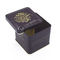boîte métallique carrée de bidon de café de thé en métal de 90x90x95mm Airtighted avec le double couvercle fournisseur