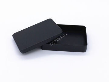 Chine La grande boîte rectangulaire de la meilleure qualité de bidon en métal avec de doubles côtés impriment avec le couvercle affleurant fournisseur