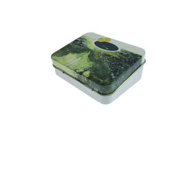 Chine Boîte en fer blanc en métal de rectangle de boîte de bidon de chèque-cadeau de poignée de gamelle en métal de bidon de boîte de bidon en métal de crayon fournisseur