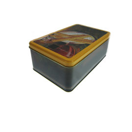 Chine boîte métallique adaptée aux besoins du client rectangulaire de thé de boîte de bidon de savon en métal de 192 x de 121 x de 68mm grande fournisseur