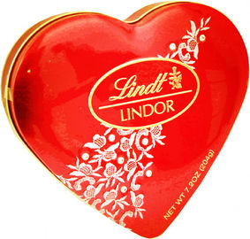 Chine Colorez la boîte de bidon de forme de coeur pour la sucrerie/bonbon/chocolat/biscuits fournisseur