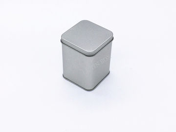 Chine 65x65x90Hmm sablant la boîte de rangement carrée de finition mate simple de bidon de thé fournisseur