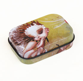Chine Le client a articulé le chocolat de cadeau de boîte de bidon de couvercle/la sucrerie rectangulaires biscuit de biscuit fournisseur
