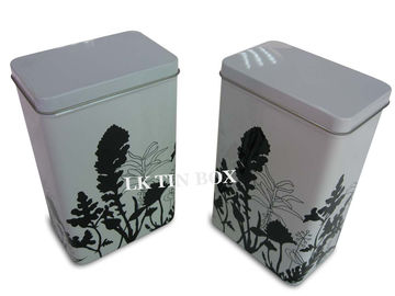 Chine Entreposage en rectangulaire boîte de bidon de poudre de farine de blé avec le bouton en métal fournisseur