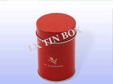 Chine Boîte ronde de bidon de sucrerie de mariage de chocolat, récipients d'entreposage de bidon de cadeau D61 X 75 millimètres fournisseur