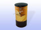 Stockage fait sur commande de boîte en fer blanc de thé du logo PMS Brown avec le couvercle en plastique/Metalwire aucun mal fournisseur