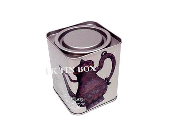 Boîte personnalisée de bidon de place de thé de Langdon pour l'humidité de stockage en métal de tisane résistante fournisseur