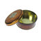 Bidons ronds de boîte ronde de bidon en métal de D200 X 68mm petits pour la nourriture de gâteau adaptée aux besoins du client fournisseur