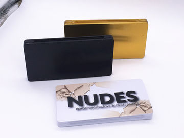 boîte cosmétique de bidon de cadeau de soins de la peau de grand de rectangle de 200x105x18mm cadeau en métal avec des cadres du miroir 9 fournisseur