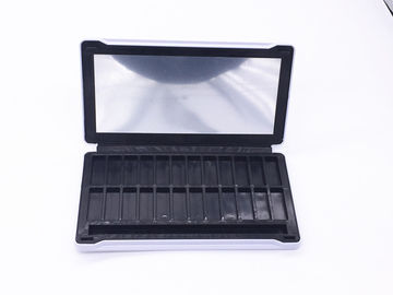 boîte cosmétique de bidon de cadeau de soins de la peau de grand de rectangle de 200x105x18mm cadeau en métal avec des cadres du miroir 9 fournisseur