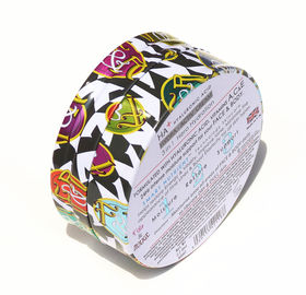 Petite boîte en fer blanc ronde mignonne de boîte cosmétique vide de bidon/boîte en deux parties cosmétique de bidon fournisseur