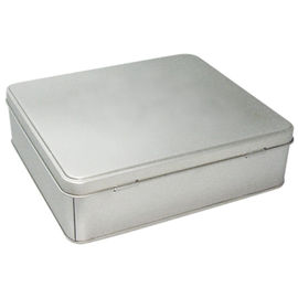 Boîte rectangulaire hermétique de bidon de catégorie comestible pour la sucrerie/biscuit/menthe fournisseur