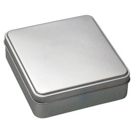Boîte rectangulaire hermétique de bidon de catégorie comestible pour la sucrerie/biscuit/menthe fournisseur