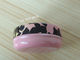 Boîte ronde rose de bidon de baume à lèvres de récipients en métal du poids net 0.5oz de Pms petite fournisseur