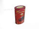 Logo fait sur commande de chocolat de GV de thé de boîte ovale rouge de bidon imprimant 110 * 74 * 190 millimètres fournisseur